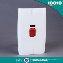 Igoto British Standard E18 elektrische Leistung Warmwasserbereiter Wandschalter Hersteller